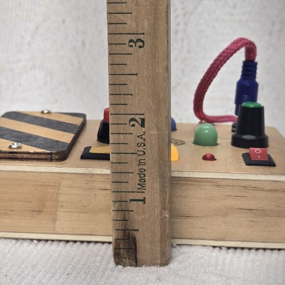 Polkrane Mini Travel Bird Busy Board Toy Montessori Fine Motor Skills Toddler - Picture 4 of 5